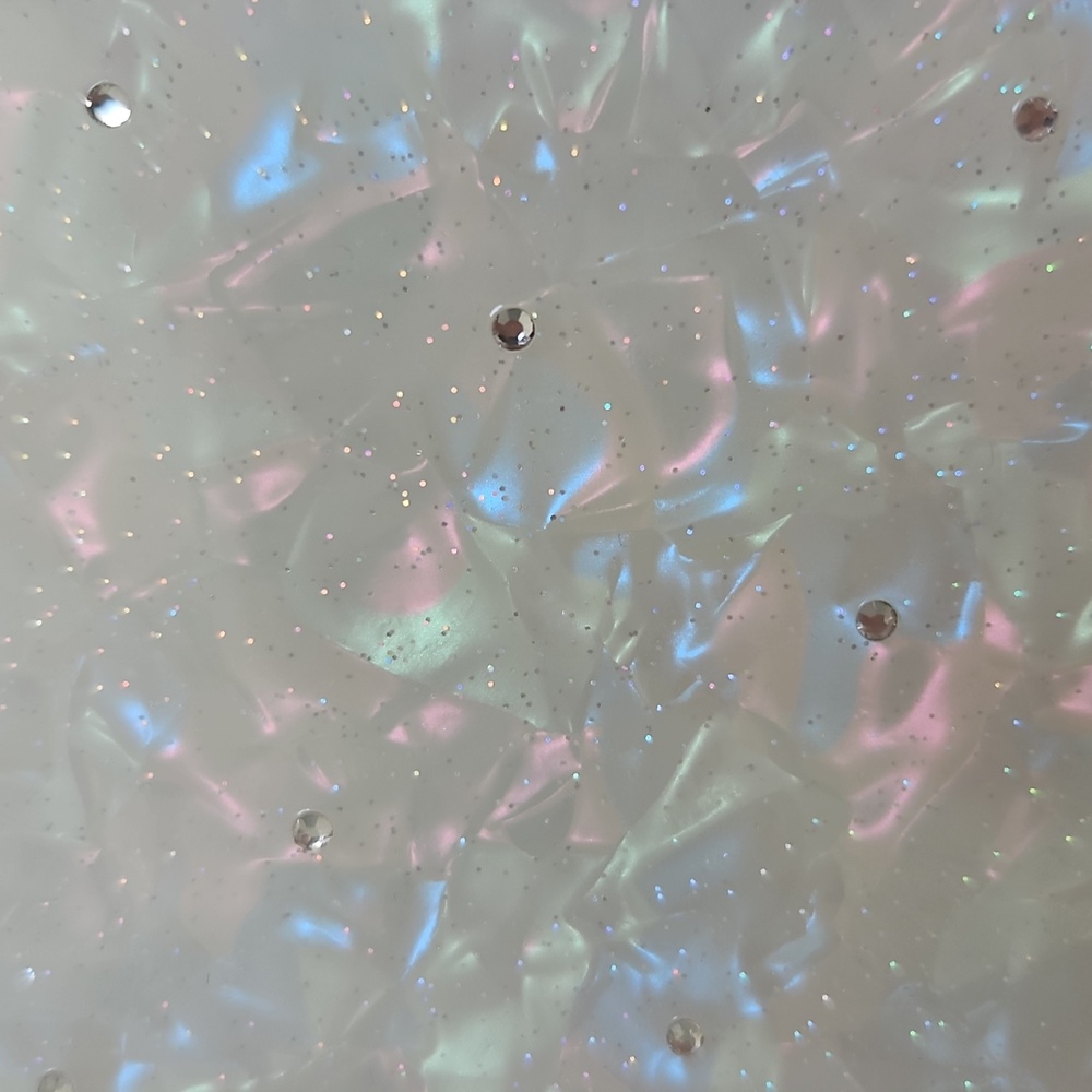 NIB Crystal Phone Case - Iphone 13/13 Pro Iridescent White - Picture 5 of 5